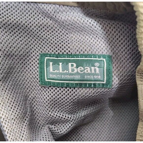 LL Bean Men's Khaki Nylon Stretch Green Cargo  Hiking Pants Size XL (38x30) - Picture 7 of 8